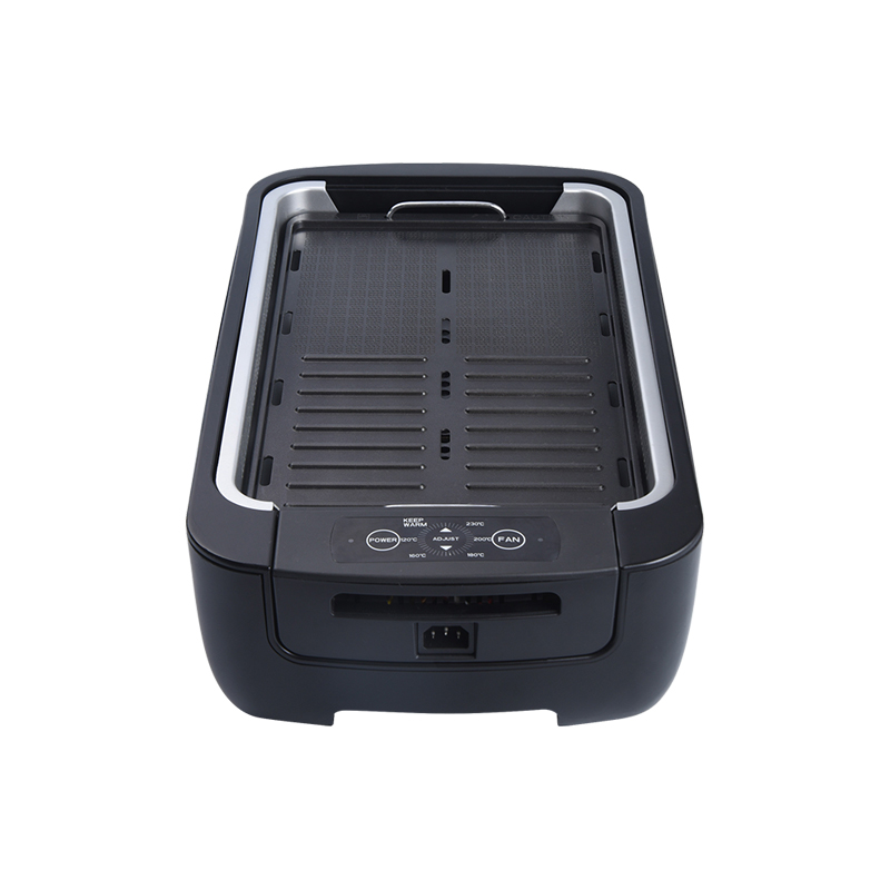 Siri Tanpa Asap: WT-ISG802 Kuali Grill BBQ Tanpa Asap Elektrik Dengan Kawalan Suhu