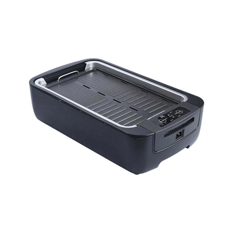 Mudah dibersihkan siri WT-ETC801 esatile Electric Grill Pan – Suhu Boleh Laras & Mudah Bersih